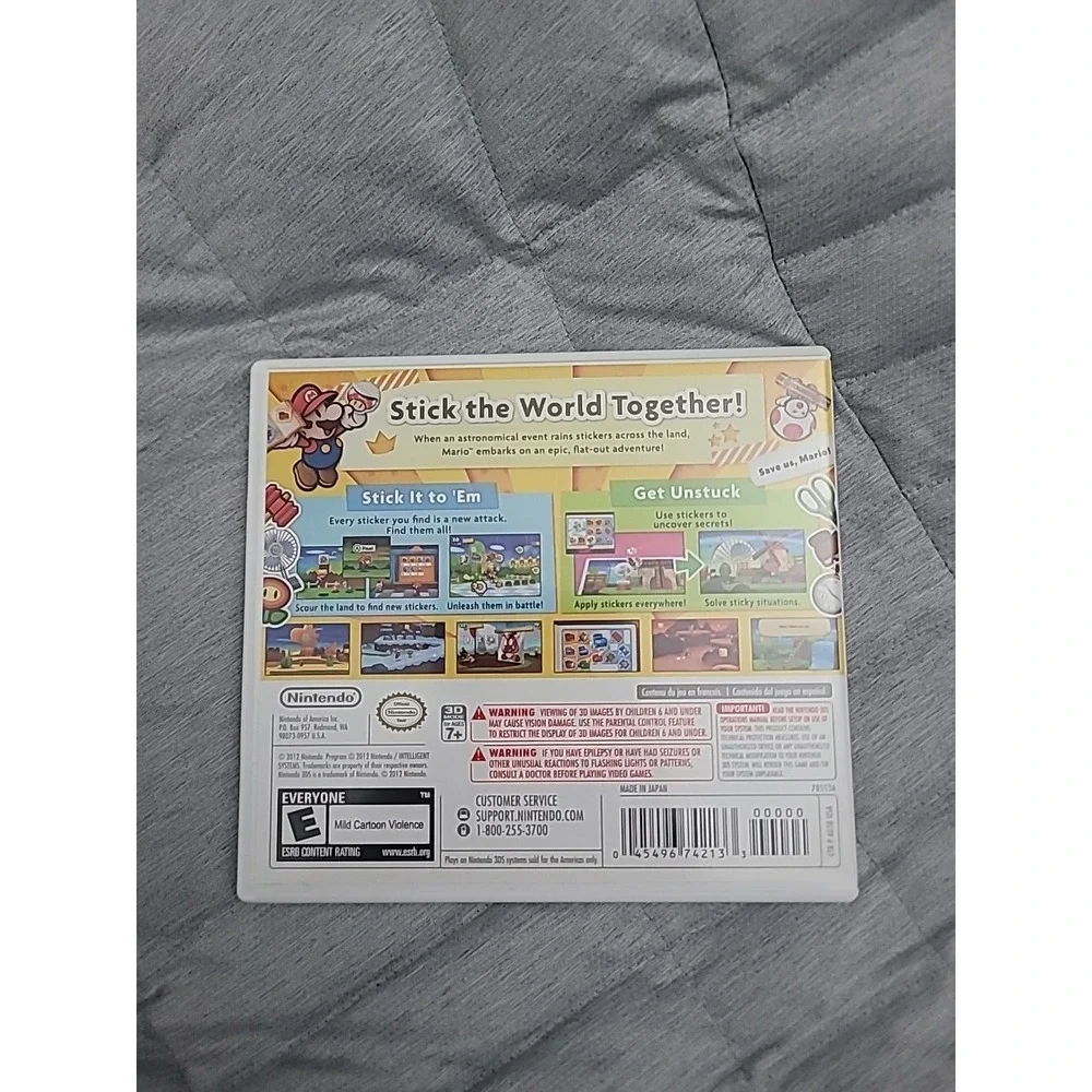 Paper Mario Sticker Star‎ - Nintendo 3DS